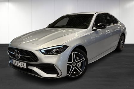 Mercedes-Benz C 300 e 9G-Tronic | AMG | Burmester | Drag | Minnespaket | Nightpaket
