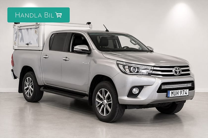 Bild 2 av Toyota Hilux Dubbelhytt 2.4 AWD Automatisk, 150hk, 2018
