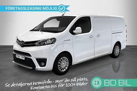 Toyota Proace Electric 75 kWh L3 DUBBLA SKJUTDÖRRAR BACKKAMERA EN ÄGARE MOMS