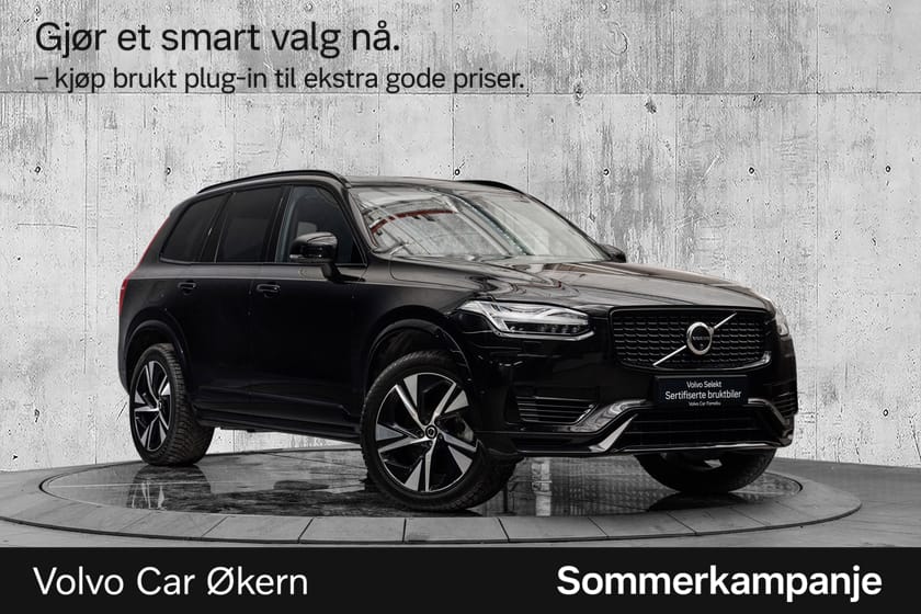 Bilde 1 av Volvo XC90 7 Seats T8 AWD Plug In Hybrid Ultra Dark 455Hk. Topputstyrt!