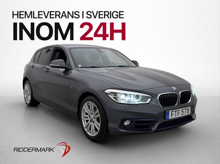 BMW 118d 118 Sport line Bluetooth Sensorer Farthållare