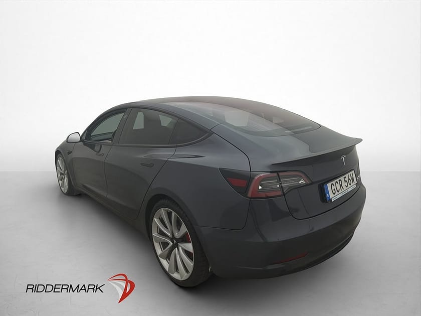 Bild 5 av Tesla Model 3 Performance 513hk Pano Kamera Skinn Svensksåld