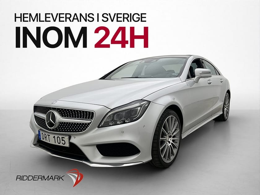 Bild 3 av Mercedes-Benz CLS 400 4MATIC 4M 333hk AMG Taklucka Luftfjä H/K 360°