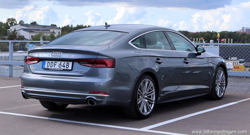 Bild 4 av Audi A5 Sportback 45 TFSI quattro 245hk S/V-hjul Läder