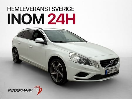 Volvo V60 D3 R-Design Pano Skinn D-Värmare Drag