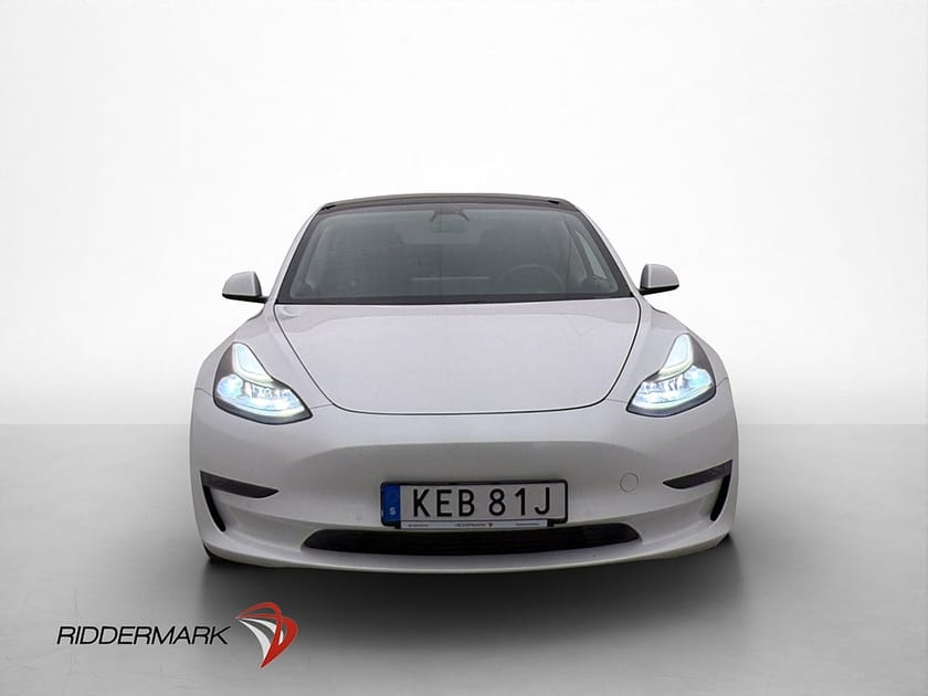 Bild 2 av Tesla Model 3 Long Range AWD Dragkrok Värmepump Svensksåld