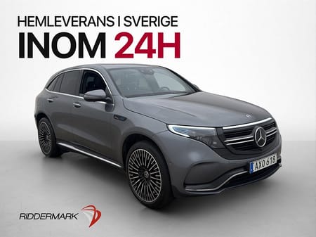 Mercedes-Benz EQC 400 4MATIC 4M 408hk AMG HuD Pano Burmester Drag