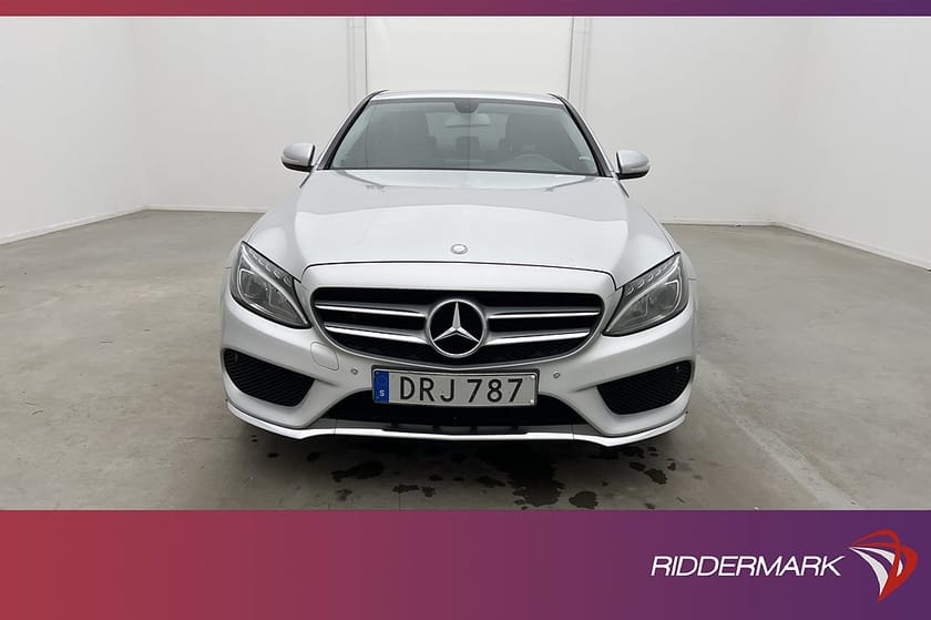 Bild 2 av Mercedes-Benz C 250 d BlueTEC 4MATIC 4M Sedan AMG Burmester Kamera Navi