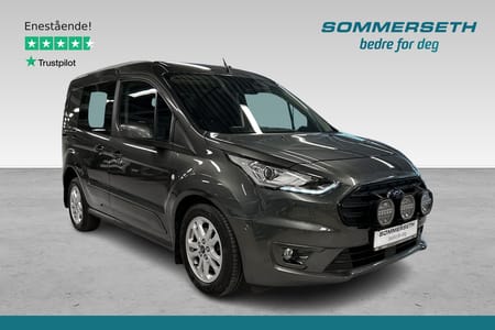 Ford Transit Connect 240 Proff+, LAV KM, Xenon, ACC, BLIS, Ryggekamera