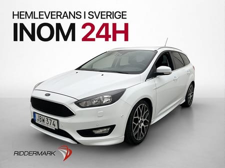 Ford Focus Kombi 1.5 EcoBoost 150hk Titanium Bluetooth Farthållare