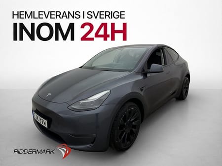 Tesla Model Y Long Range AWD 514hk Autopilot Pano Rattvärme