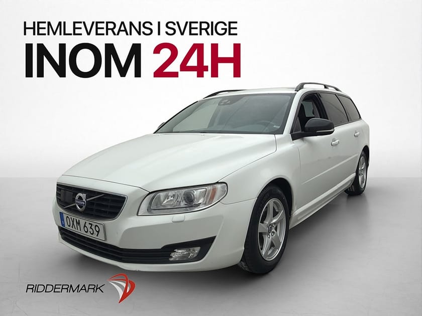 Bild 2 av Volvo V70 D4 181hk Classic Dynamic Värmare Skinn Adaptiv