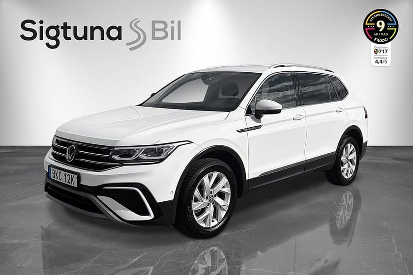 Bild 1 av Volkswagen Tiguan Allspace 5-sätes 5-sits 2.0 TDI 4Motion Elegance Cockpit / Drag