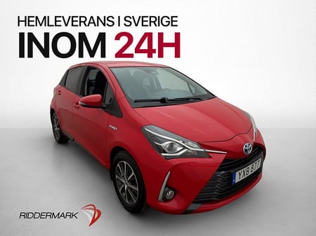 Toyota Yaris Hybrid e-CVT 101hk Y20 M/K-Värmare  Kamera Navi