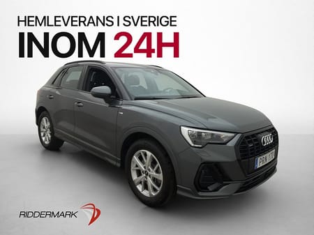 Audi Q3 40 TFSI quattro Q S-line Cockpit Skinn Drag Kamera 190hk