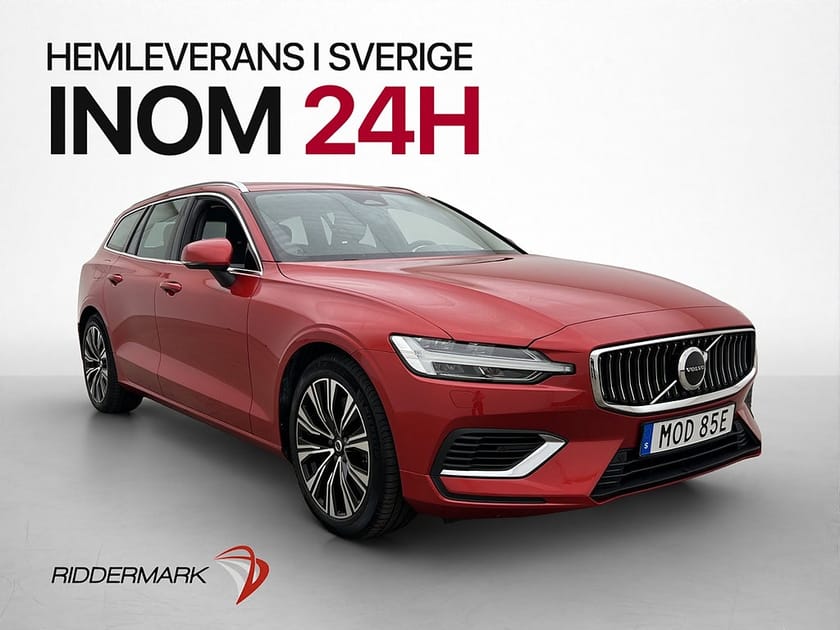 Bild 3 av Volvo V60 Recharge T6 AWD Core Bright Värmare Drag Kamera