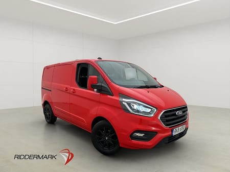 Ford Transit Custom 300 transit-custom Värm Drag CARPLAY 2xDörrar B-Kamera Moms