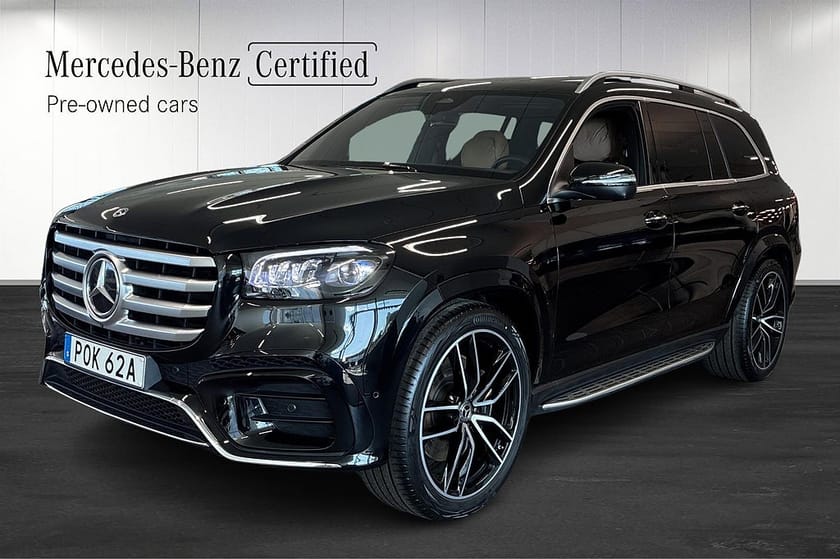 Bild 1 av Mercedes-Benz GLS 450 d 4MATIC AMG 7-sits Pano Massage HUD Drag Burmester