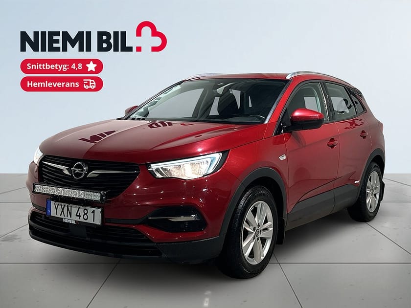 Bild 1 av Opel Grandland X 1.2 Turbo Drag Mvärm Rattvärme LED-ramp Psens S/V-hjul