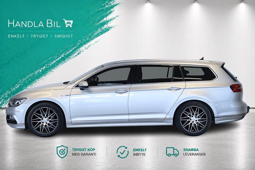 Bild 5 av Volkswagen Passat Sportscombi 2.0 TDI DPF SCR BMT 4Motion DSG Sekventiell, 190hk, 2017