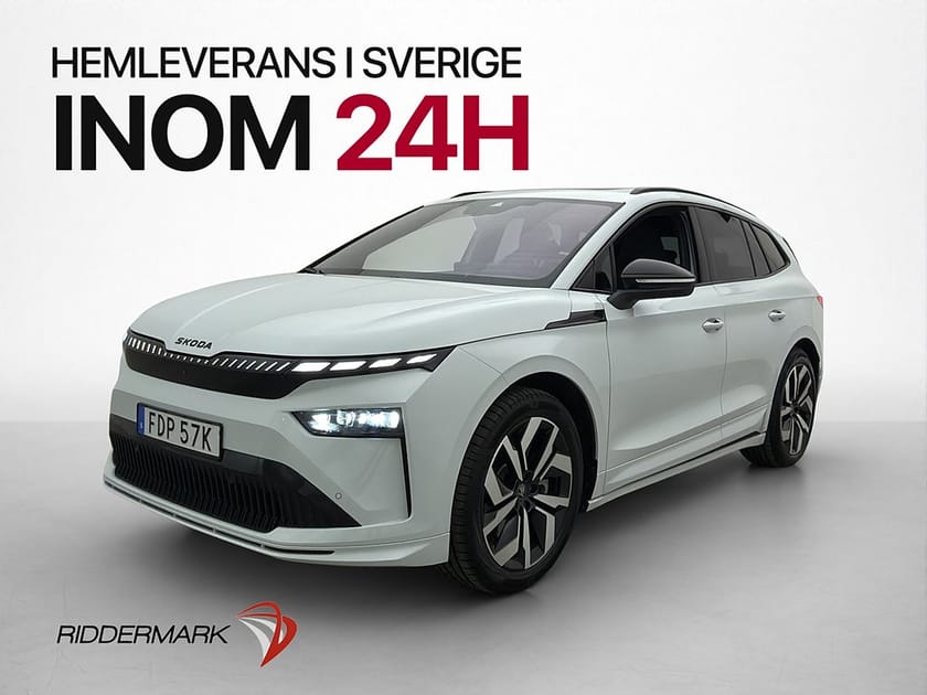 Bild 4 av Škoda Enyaq 85x Skoda SportLine Dragkrok Pano 360° HUD Canton MOMS