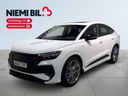 Audi Q4 50 Sportback e-tron quattro S Line Drag Pano GPS MOMS