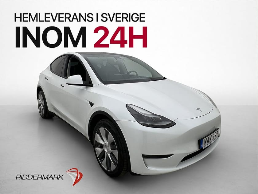 Bild 1 av Tesla Model Y Long Range AWD Svensksåld Dragkrok MOMS