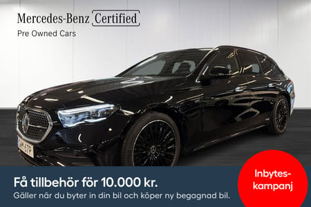 Mercedes-Benz E 300 d e 4MATIC T Moms/Panorama/Burmester/Dragkrok