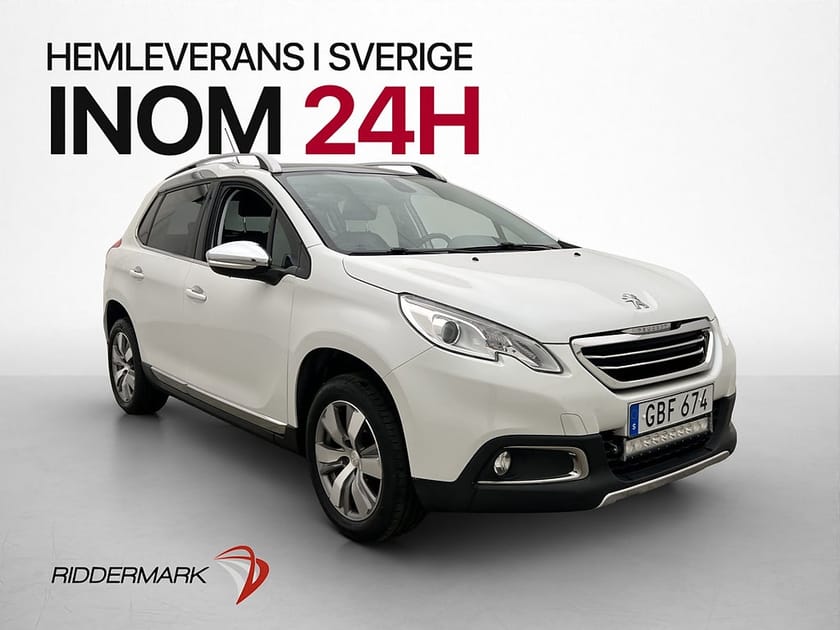 Bild 1 av Peugeot 2008 1.6 e-HDi 92hk Dragkrok Panoramatak Navi Sensor