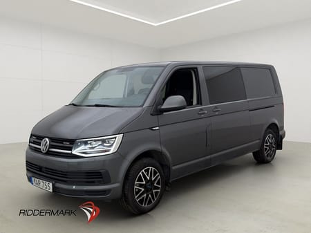 Volkswagen Transporter Kombi L2 4M Värm Drag B-Kamera Moms