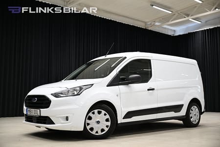 Ford Transit Connect 210 LWB 100HK L2 Automat|Inredd|Drag|Värmare|Backkamera