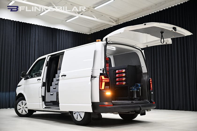 Bild 5 av Volkswagen Transporter 4Motion DSG 150HK Servicebil||V-Inredd|Leasbar|SeUtr!!