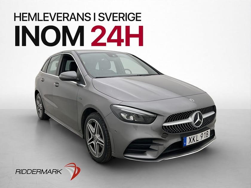 Bild 1 av Mercedes-Benz B 250 e AMG Värmare Wide Kamera Navi Halvskinn