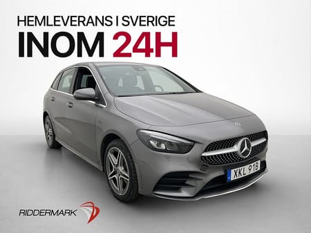 Mercedes-Benz B 250 e AMG Värmare Wide Kamera Navi Halvskinn