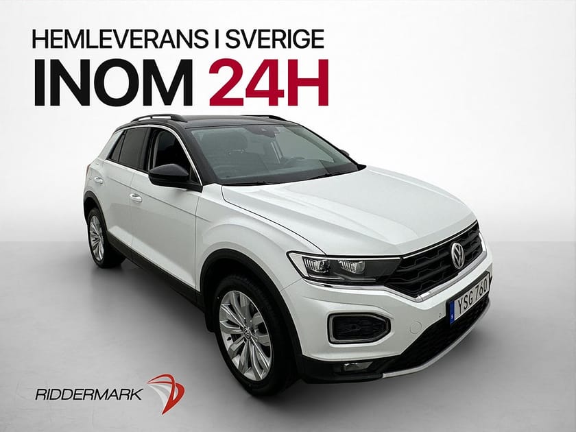 Bild 1 av Volkswagen T-Roc 1.0 TSI Kamera Adapt-fart P-Sensorer Drag