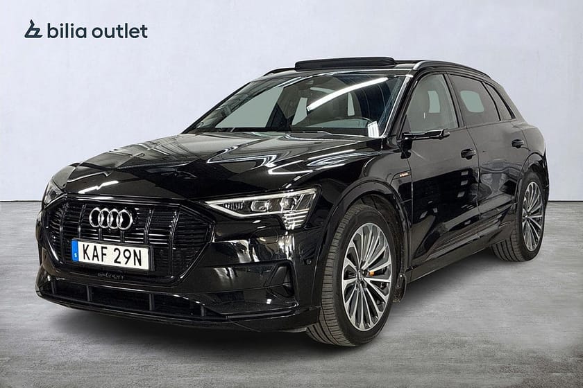 Bild 1 av Audi e-tron 55 quattro Proline Adv 408hk Cockpit Panorama Drag 360°