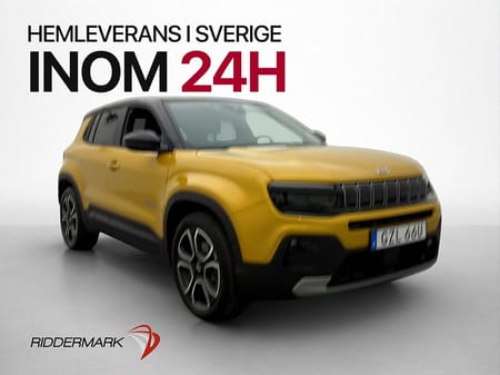 Jeep Avenger Electric 156hk Kamera Navi CarPlay Farthållare