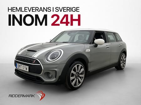 MINI Cooper S Clubman 178hk Cockpit Navi Kamera Halvskinn