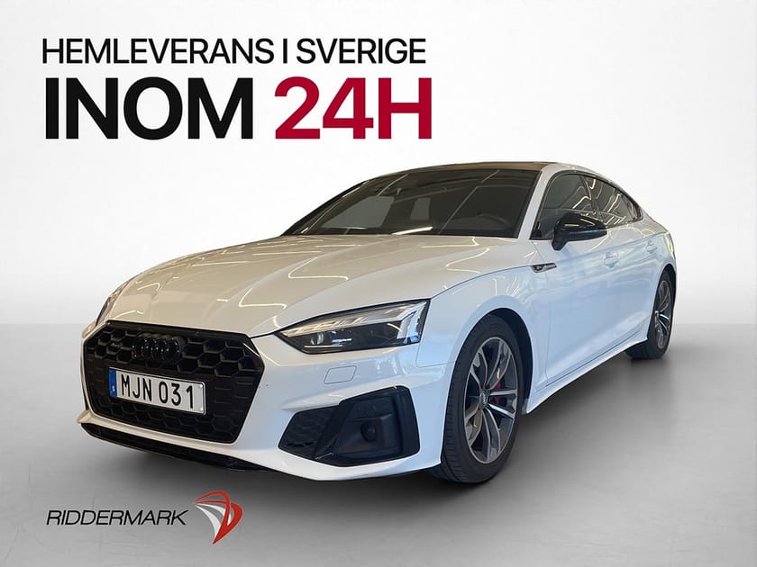 Bild 1 av Audi A5 Sportback 45 TFSI quattro Q 265hk S-Line Competition Plus Cockpit
