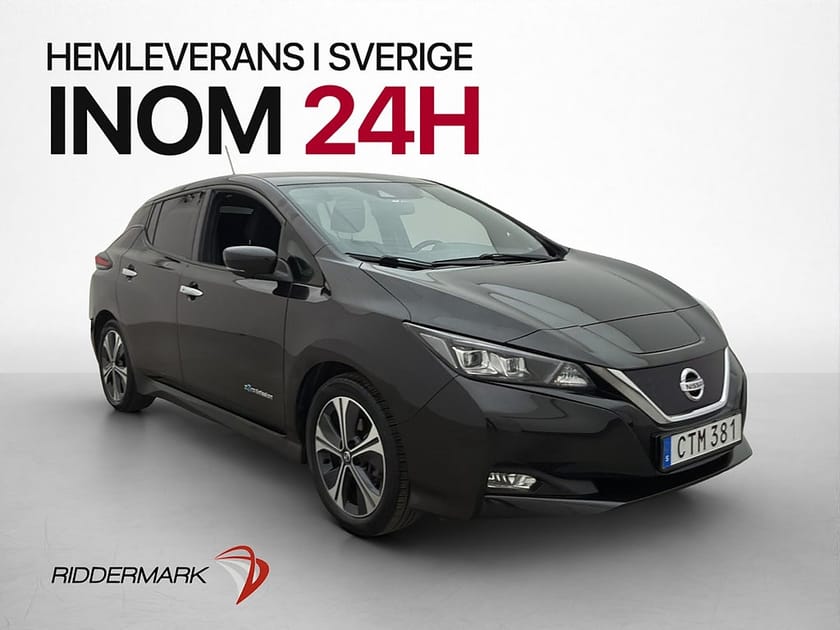 Bild 1 av Nissan Leaf 150hk N-Connecta 360° Navi Adaptiv Farthållare