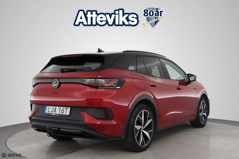 Bild 3 av Volkswagen ID.4 GTX 4Motion 299hk Drag P-Värm Navi Rattvärme