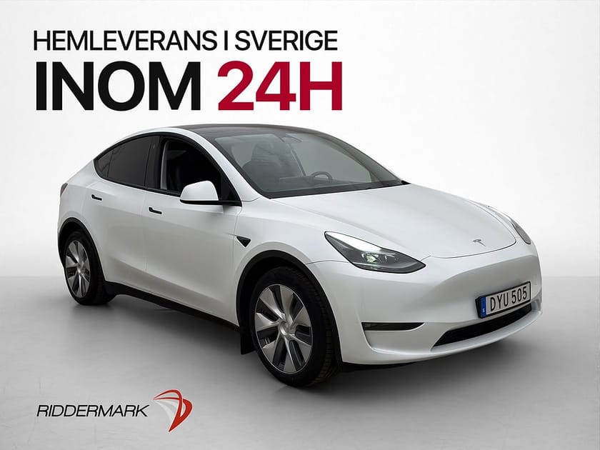 Bild 1 av Tesla Model Y Long Range AWD Pano Kamera Skinn Värmare AP