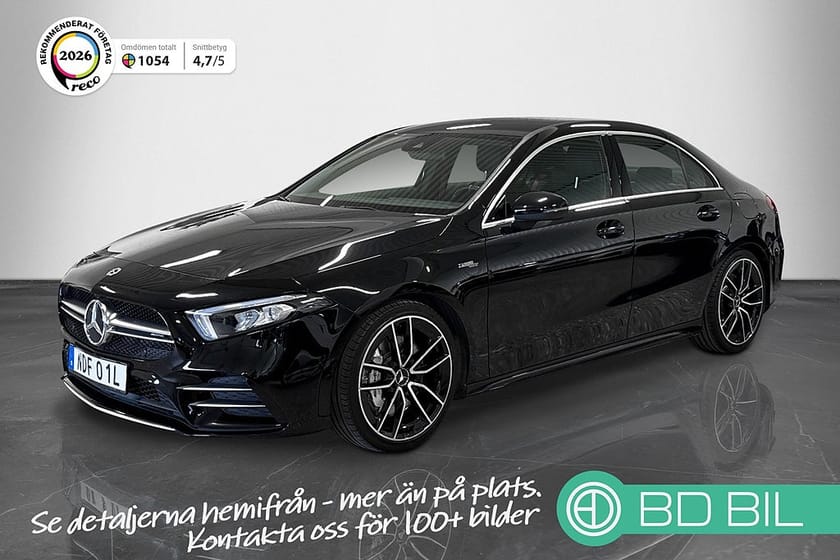 Bild 1 av Mercedes-Benz AMG A 35 4MATIC Sedan TVÅ BRUKARE BACKKAMERA