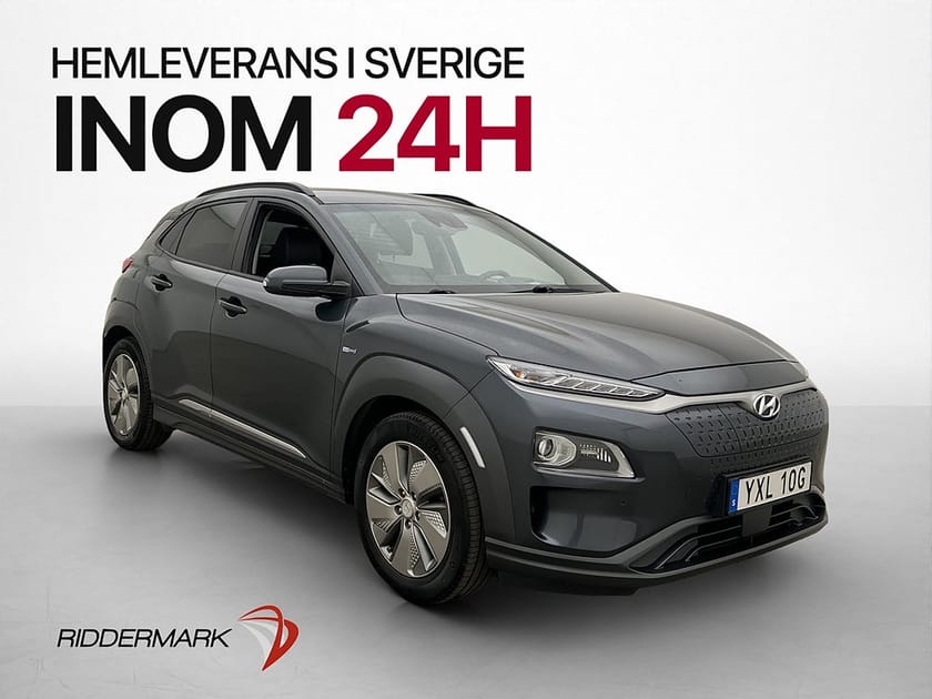 Bild 4 av Hyundai Kona Electric 64 kWh Premium Krell HUD Kamera Skinn