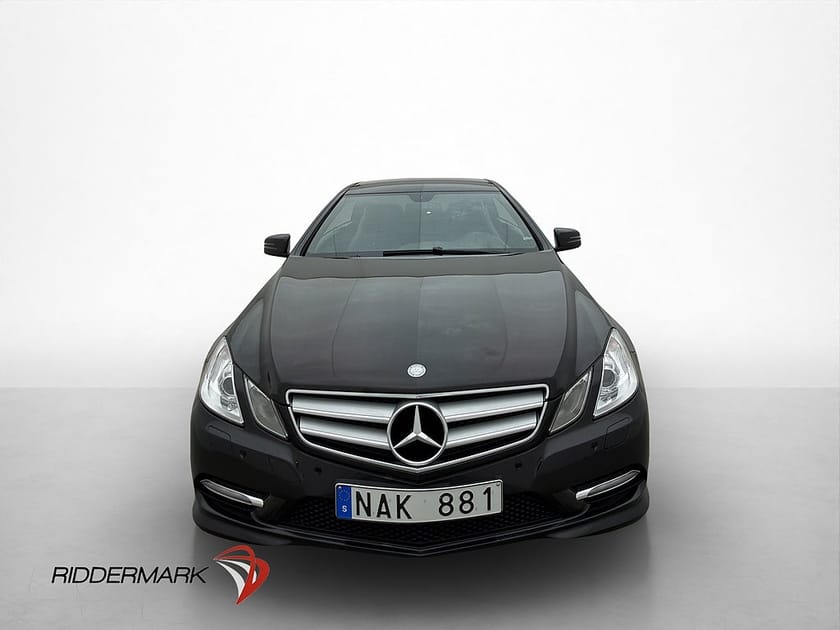 Bild 2 av Mercedes-Benz E 200 Coupé BE 184hk AMG Line Skinn Navi Sensorer