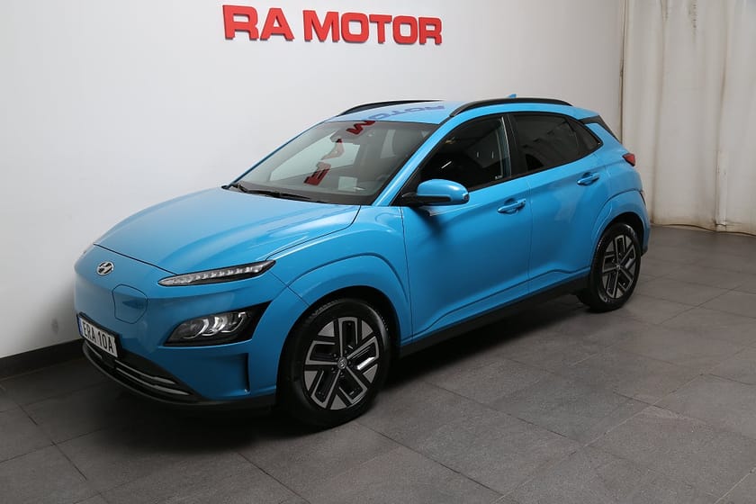 Bild 1 av Hyundai Kona Electric 64 kWh Advanced 204hk Skinn KRELL Head-up Nybilsgaranti