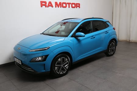 Hyundai Kona Electric 64 kWh Advanced 204hk Skinn KRELL Head-up Nybilsgaranti