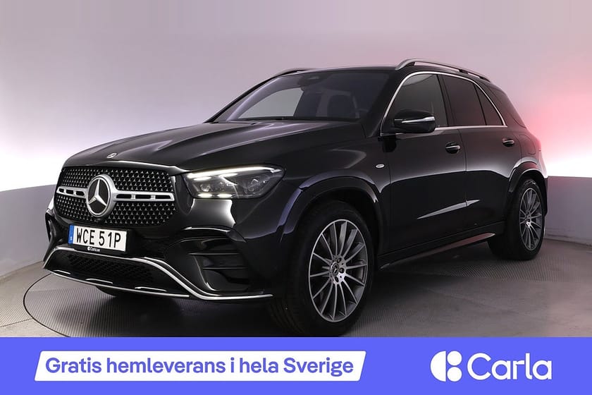 Bild 1 av Mercedes-Benz GLE 350 de 4MATIC 4M AMG Pano Burmester HUD 360 Drag