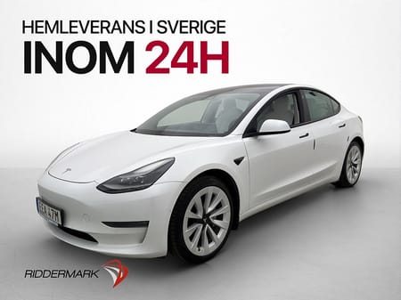 Tesla Model 3 Long Range AWD Autopilot Ljus interiör