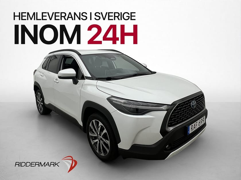 Bild 1 av Toyota Corolla Cross Hybrid AWD-i 197hk AWD Style Kamera Navi MOMS